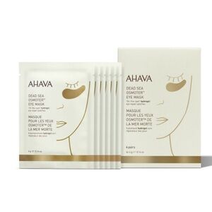 AHAVA Dead Sea Osmoter Eye Mask 6 Pairs NIB $60